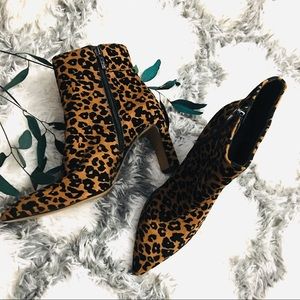 Brand New StevenbySteveMadden Jenn Leopard Booties